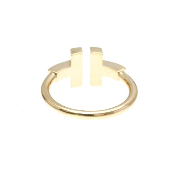 TIFFANY Authentic 18k Gold Diamond Ring - Picture 4 of 10